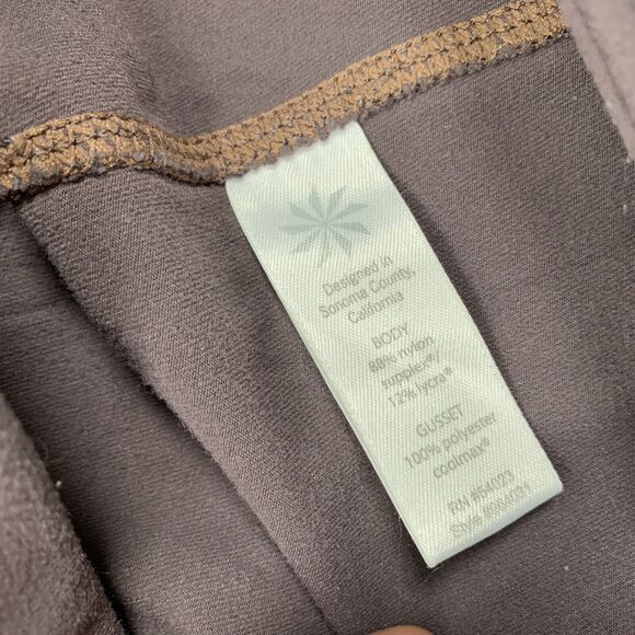 Athleta Women Small Leggings Side Pockets Zipper 26" Inseam Stretch 21-2 - Picture 5 of 9